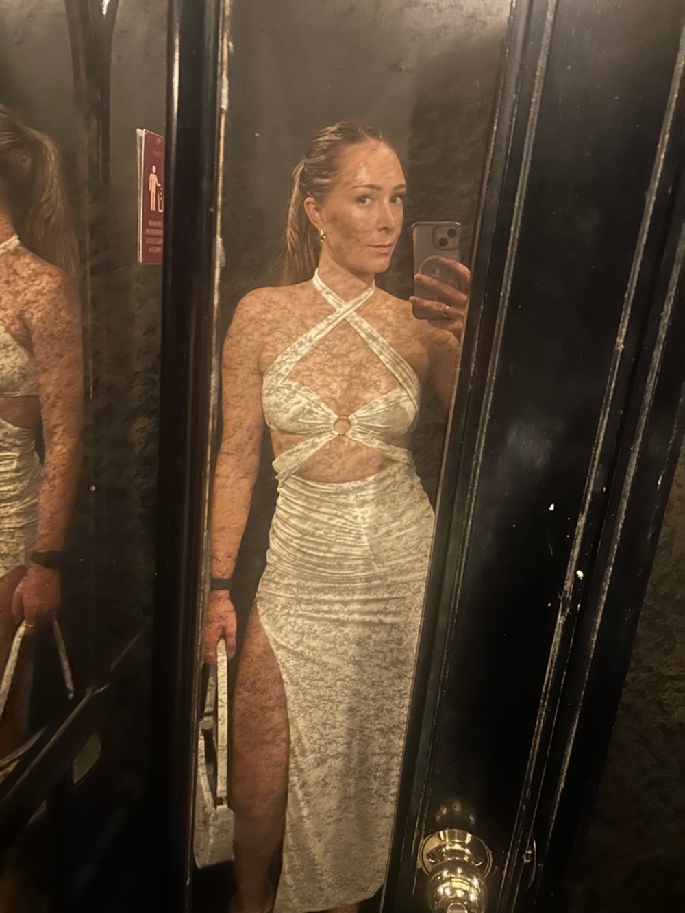 Oh Polly White Cut-Out Maxi Dress - Picture 5 of 5